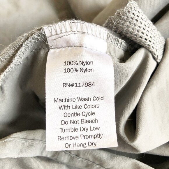 DAKOTA GRIZZLY Long Sleeve Fishing Shirt Gray Button Up Mens Large Outdoor - Picture 4 of 7